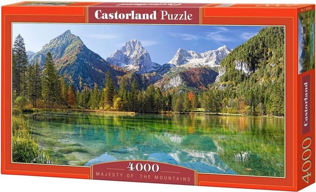 CASTORLAND Puzzle Veľkosť hôr 4000 dielikov Obrázok produktu 