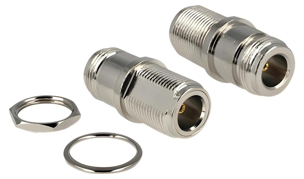 Adapter N Buchse - N Buchse zum Einbau