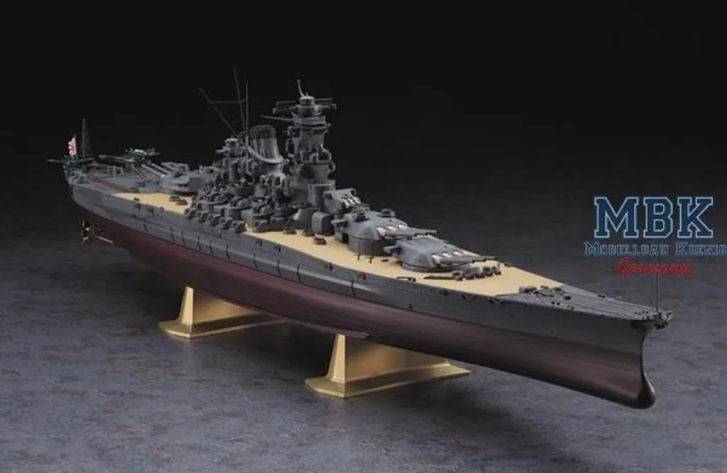 Maquette IJN Yamato Haute Précision sans Défaut d'Ajustement