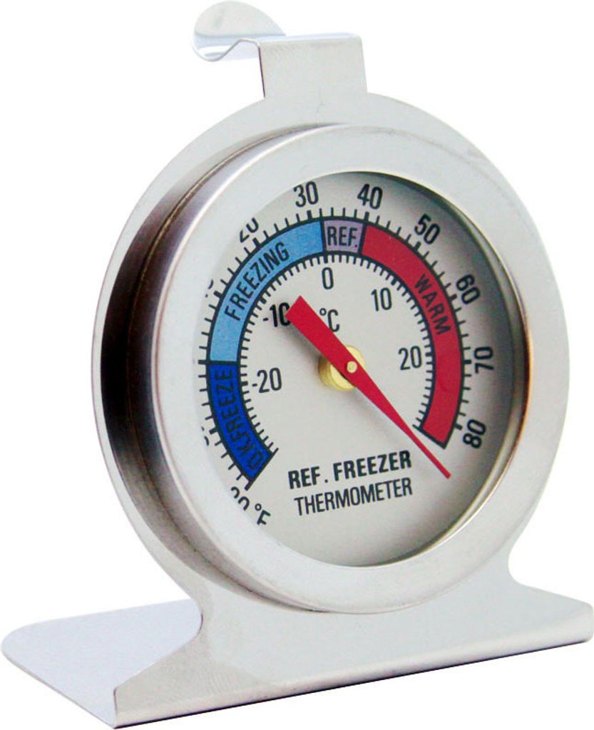 INF Kühlschrankthermometer aus Edelstahl model 1