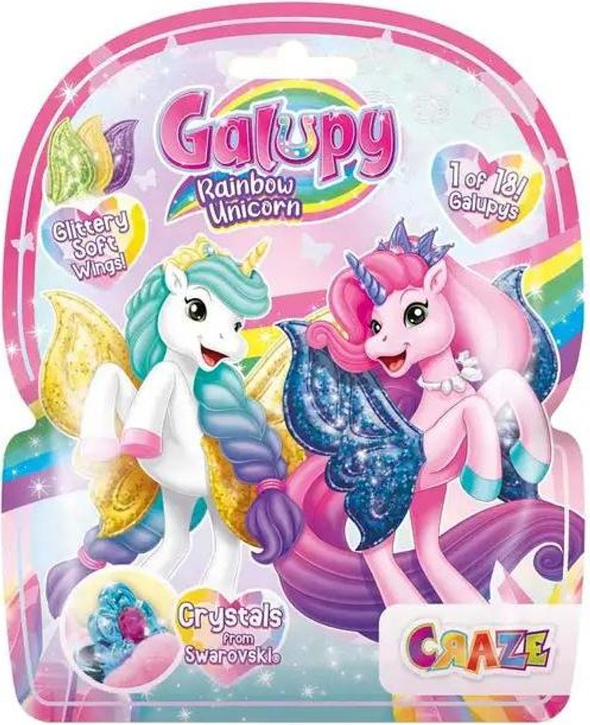 Galupy Glitzer-Einhorn Überraschungstasche EP69578 Produktbild 