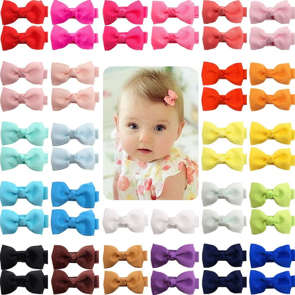 Petites Barrettes Cheveux Fins Bébé pour Coiffures de Fête et Sorties