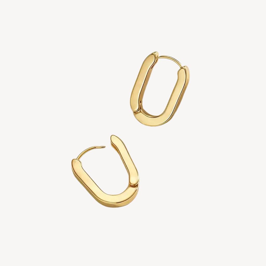XCOAST Ohrringe - Edelstahl, 18K Gold beschichtet, Produktbild 