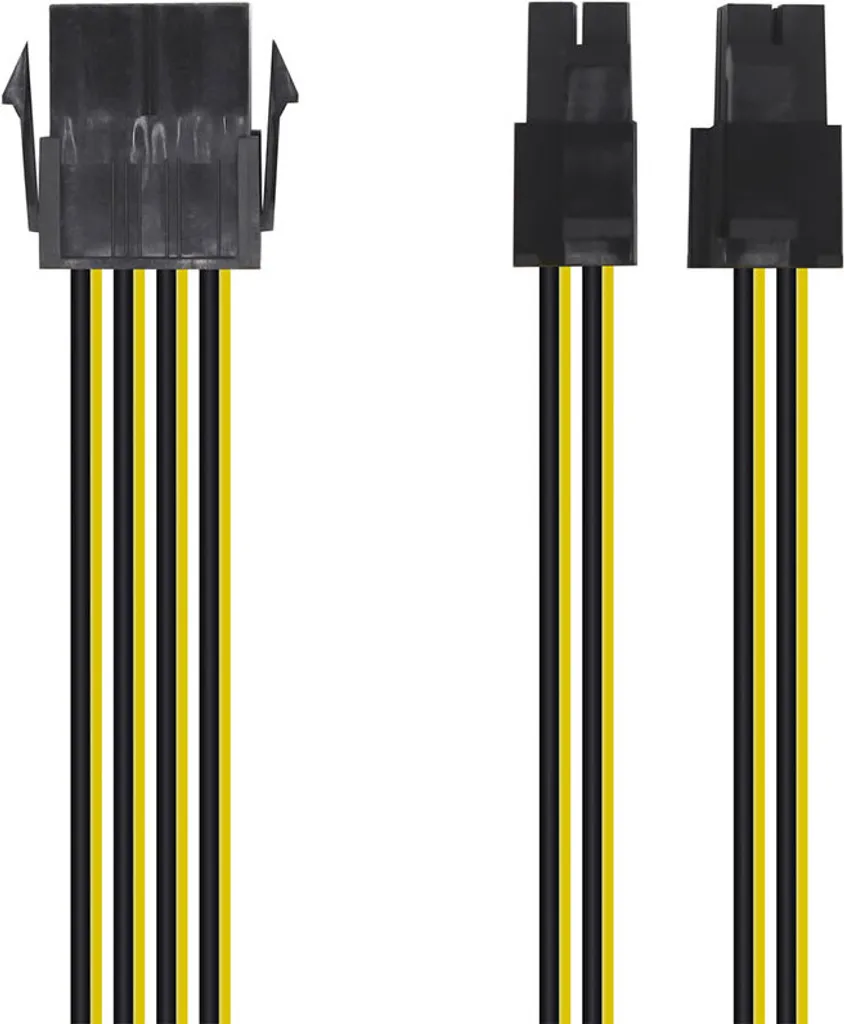 Câble Alimentation Microprocesseur 4+4 Pin Molex Haute Qualité 30 cm