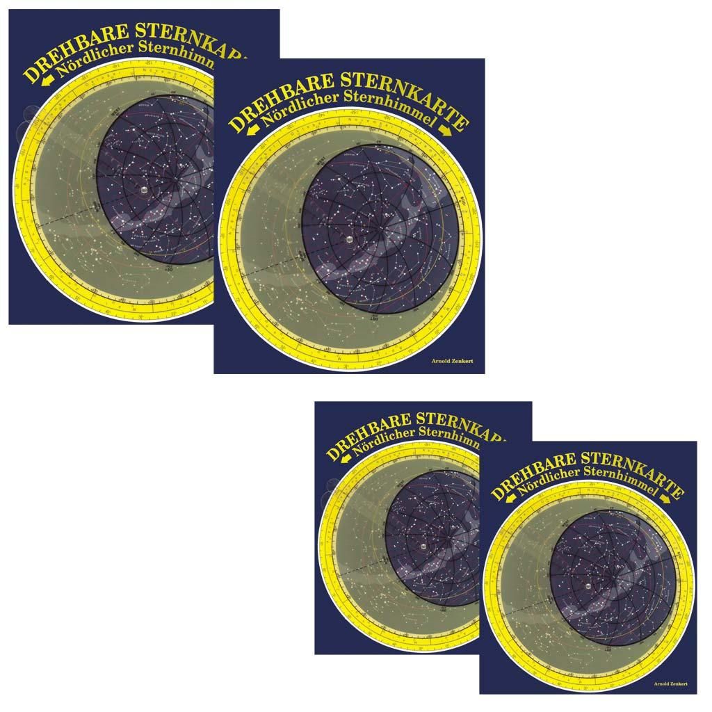 Drehbare Sternkarte für den nördlichen Sternhimmel 22cm Ø, Produktbild 