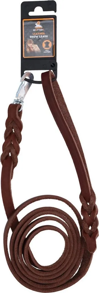 Guinzaglio Pro in Cuoio Marrone 180cm x 12mm | Vera Pelle Italiana