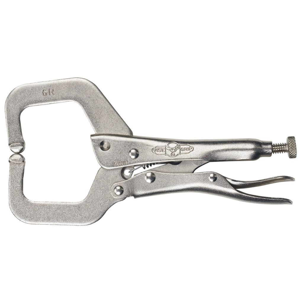 Irwin Vise-grip Gripzange C-Form regelmäßige Spitzen 6R 150 mm T17EL4