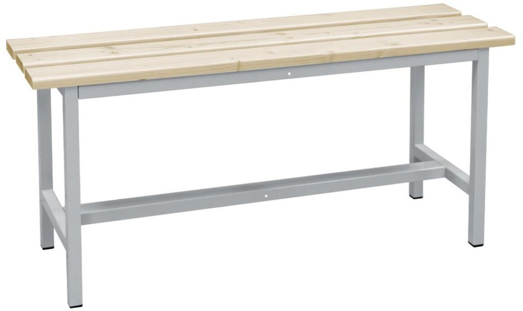 UHL-MASH Sitzbank C-2000 200x33x45cm, Garderobenbank, Stahl, Stabil