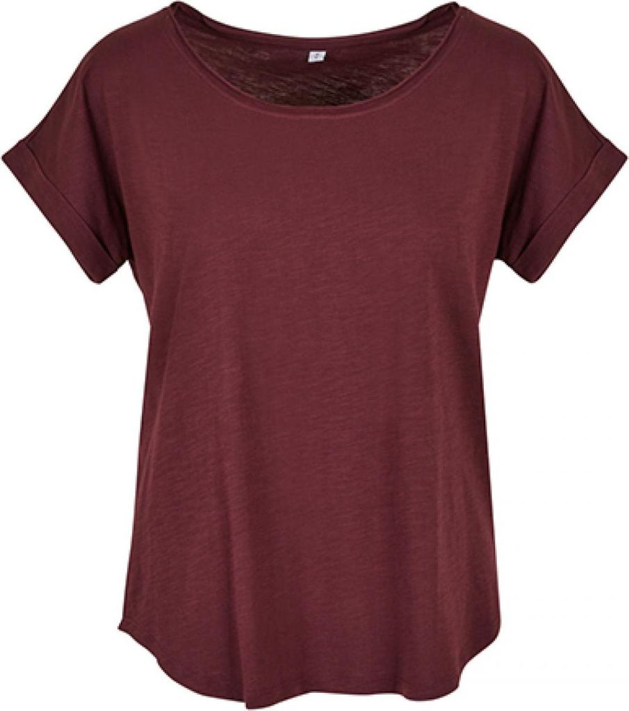 Build Your Brand BY036 | Tee Long Slub Femme / Coupe extra Image du produit 