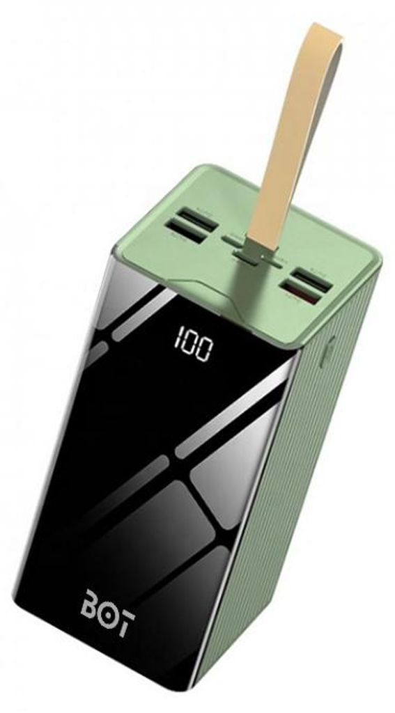 BOT Powerbank mit großer Kapazität P5 - 50 000 mAh grün Produktbild 