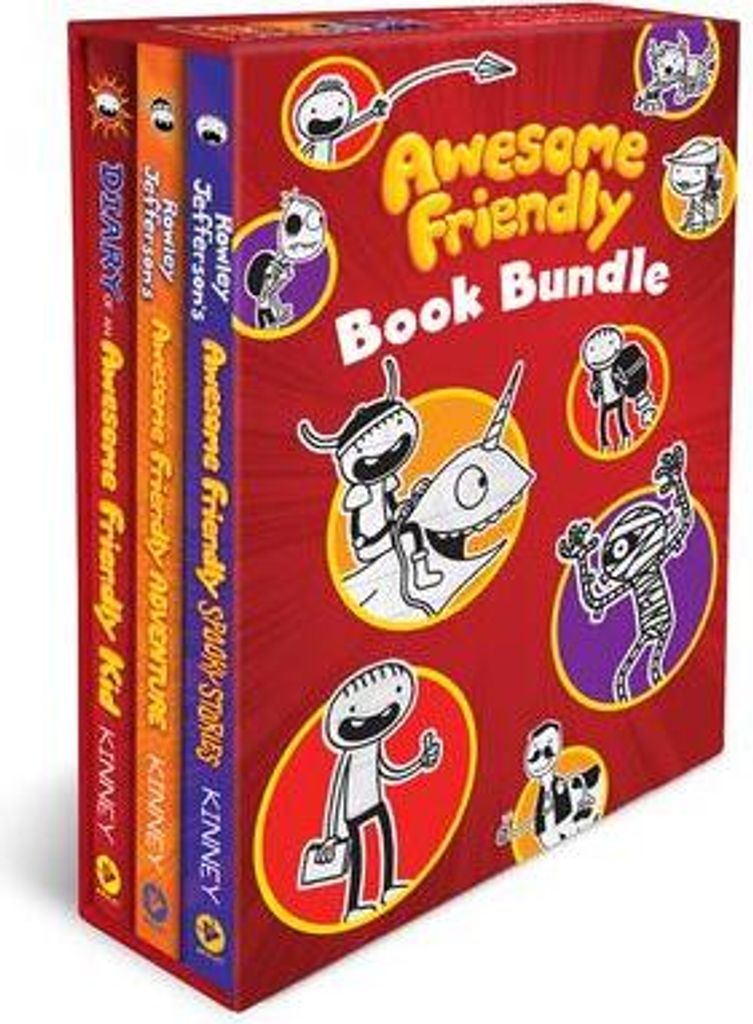 Awesome Friendly 3-Book Hardcover Gift Set