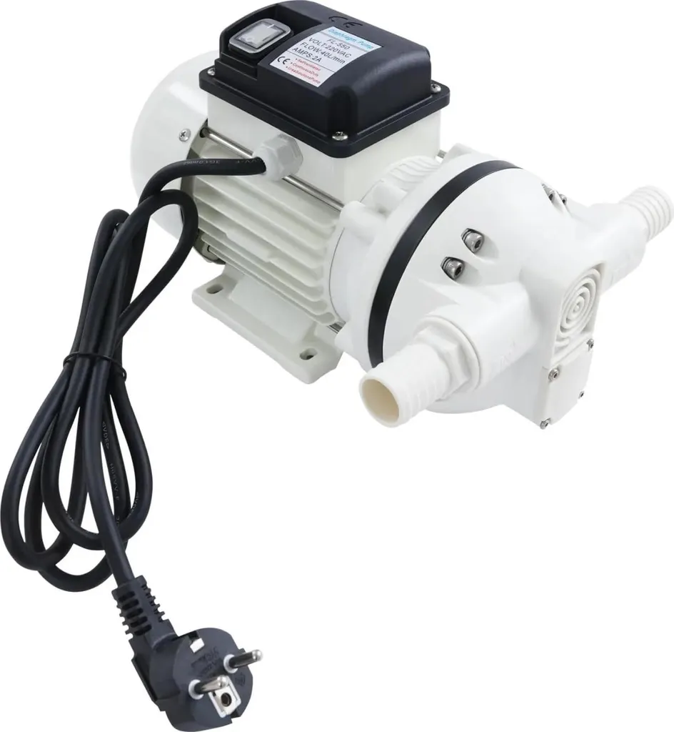 Pompe transfert diesel 220V : finissez-en avec l'amorçage manuel 40L/min