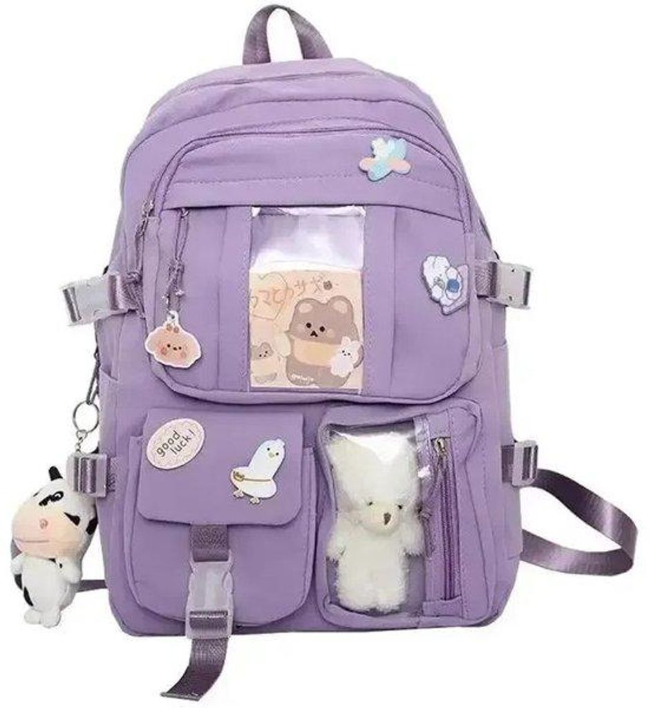Lila Rucksack Sporttas Weekend