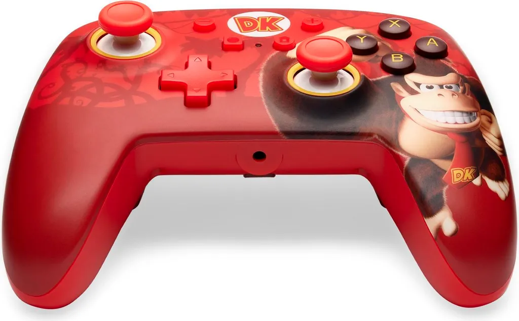 Manette Nintendo Switch PowerA avec boutons programmables Donkey Kong