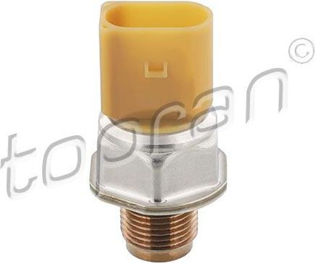 TOPRAN 117 196 Kraftstoffdrucksensor OE 03L906051 kompatibel mit Transporter V, Touran, Tiguan, Sharan, Scirocco, Polo 6R, Passat CC, Passat 3B, Pa...