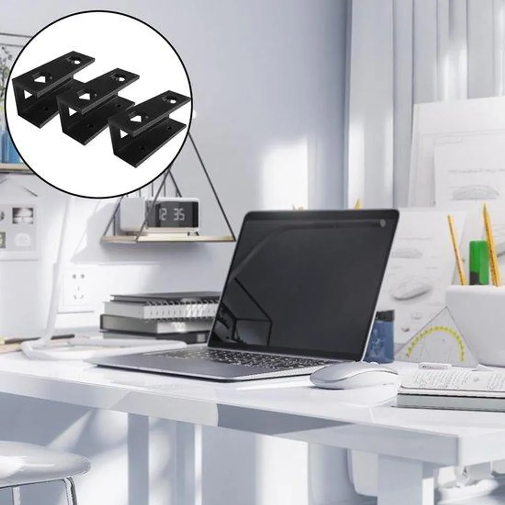 Rehausseur Ordinateur Portable - Support Ergonomique Ventilable Noir
