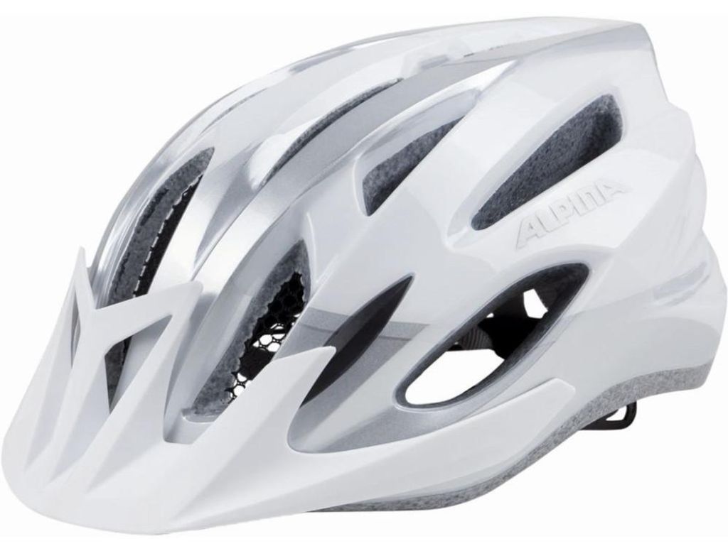 ALPINA MTB17 Fahrradhelm WEISS-SILBER 54-58 Produktbild 