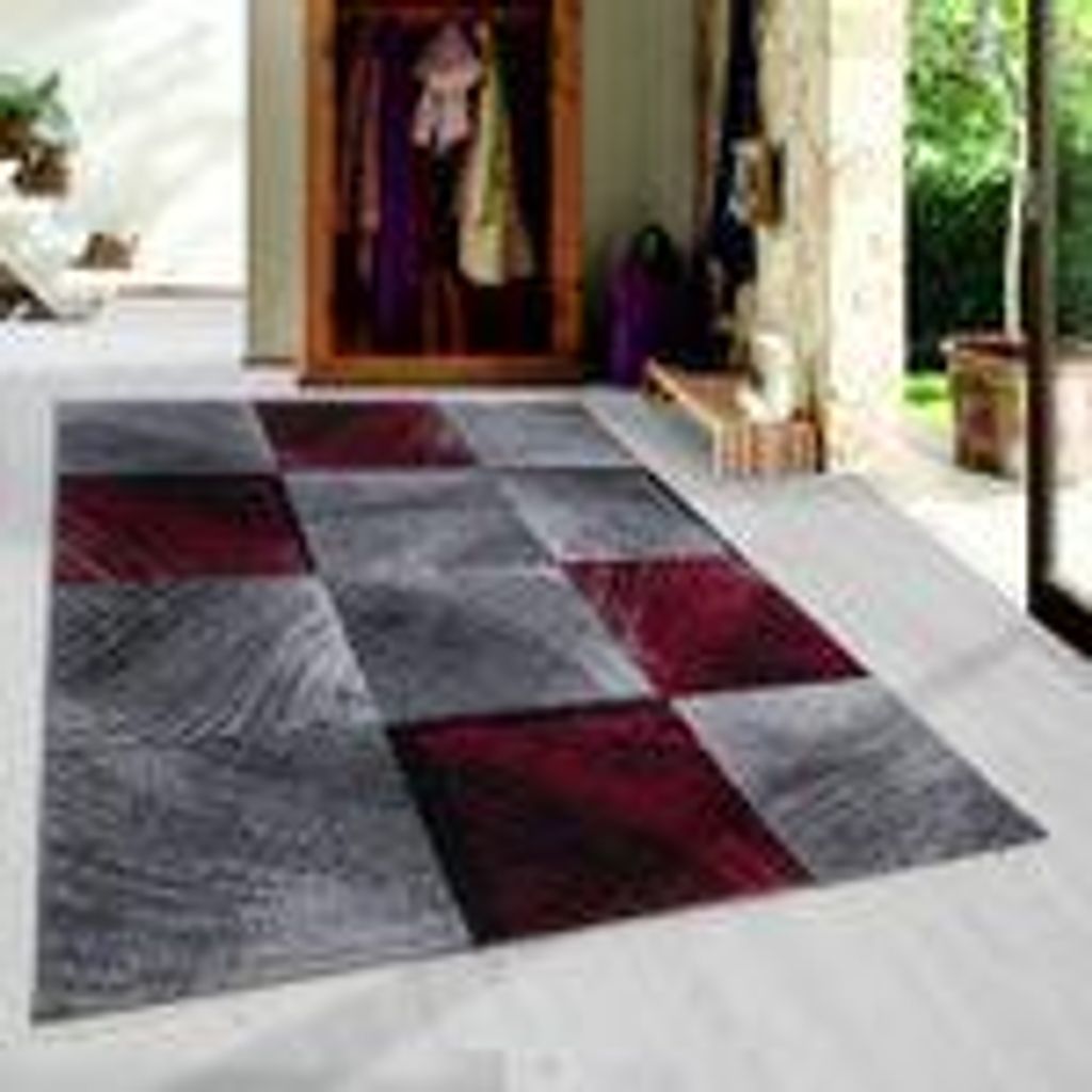 Homebyhome Modern Designer Teppich Wohnzimmer Trendmuster, Produktbild 