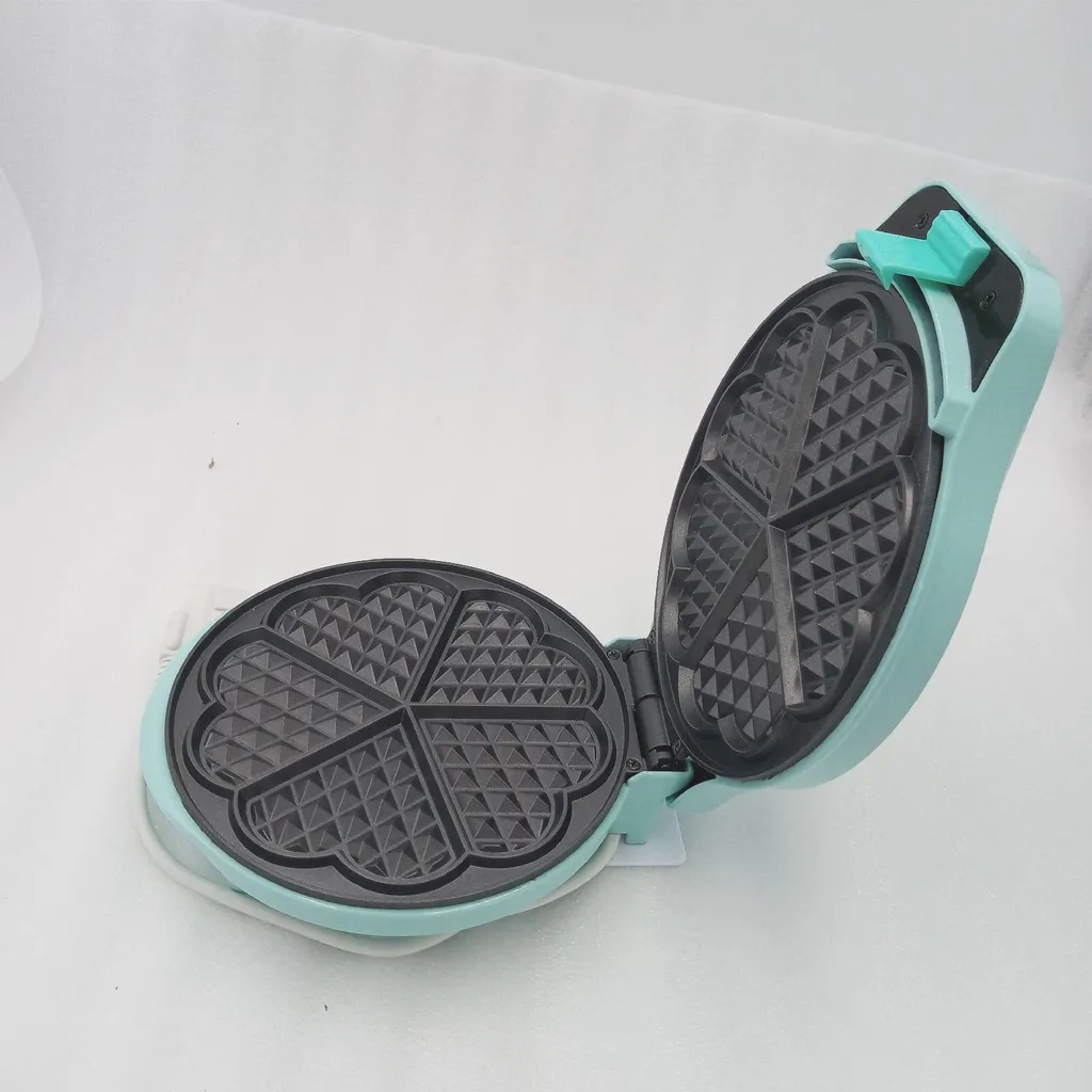 Bestron Piastra Waffle 700W Menta | Cottura Uniforme e Antiaderente - 9