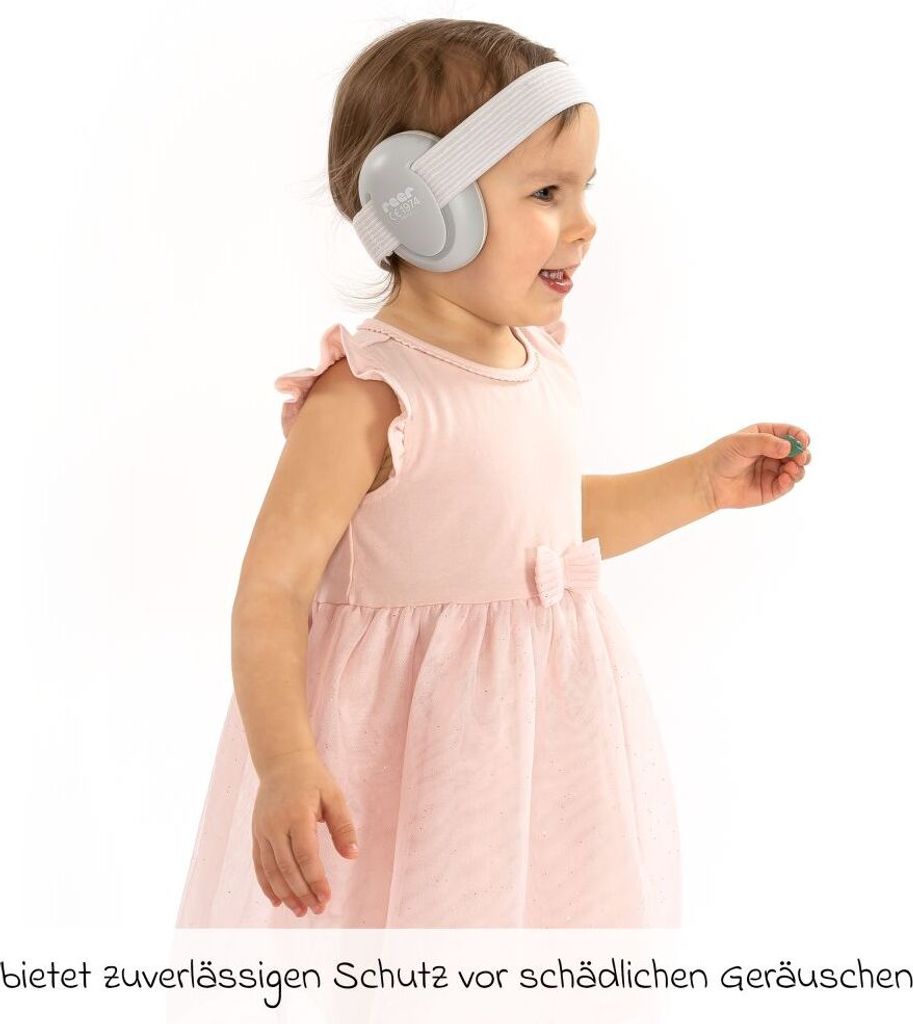 Cuffie Antirumore Per Bambini Reer Silentguard | Protezione Udito Neonati E Bimbi | SNR 25 | Regolabili E Morbide - Foto 9