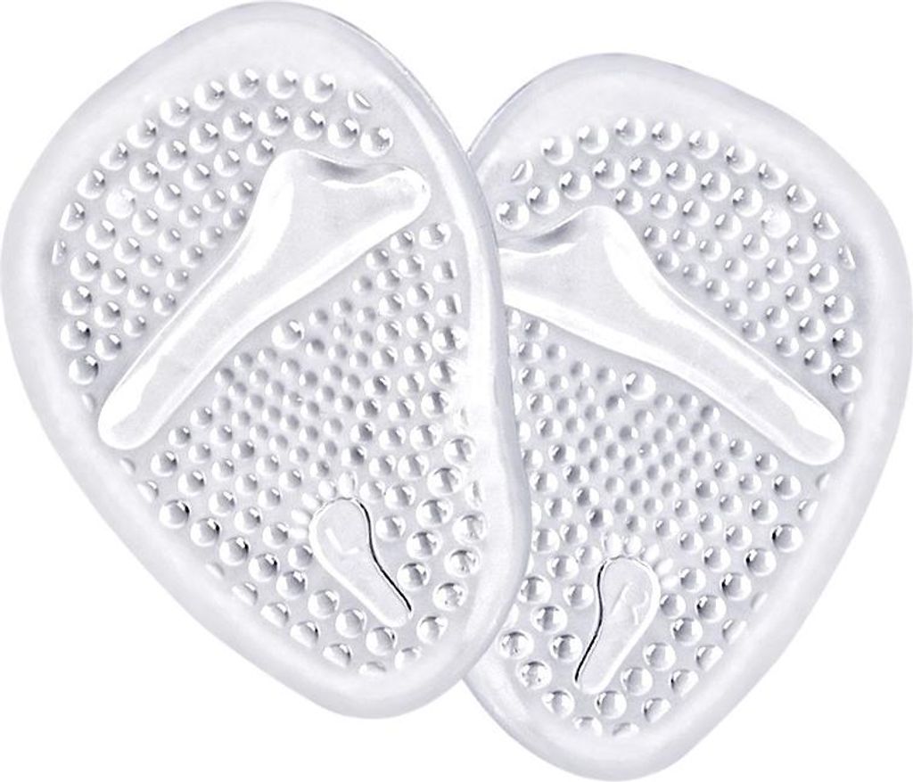 INF Anti-Rutsch-Vorfußpolster für High Heels Transparent