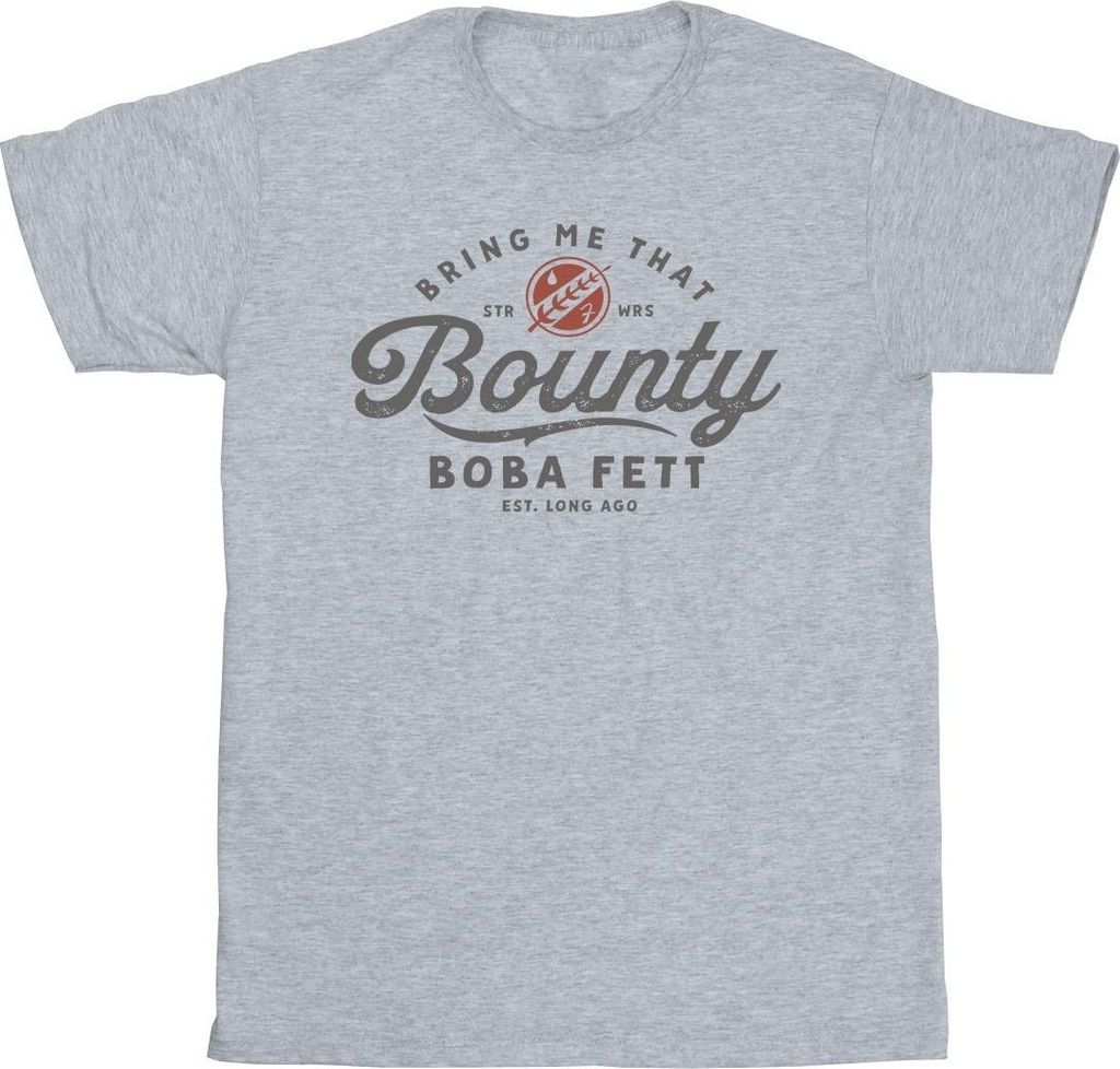 Star Wars - "Bring Me That Bounty" T-Shirt für Herren BI44854 (M) (Grau)