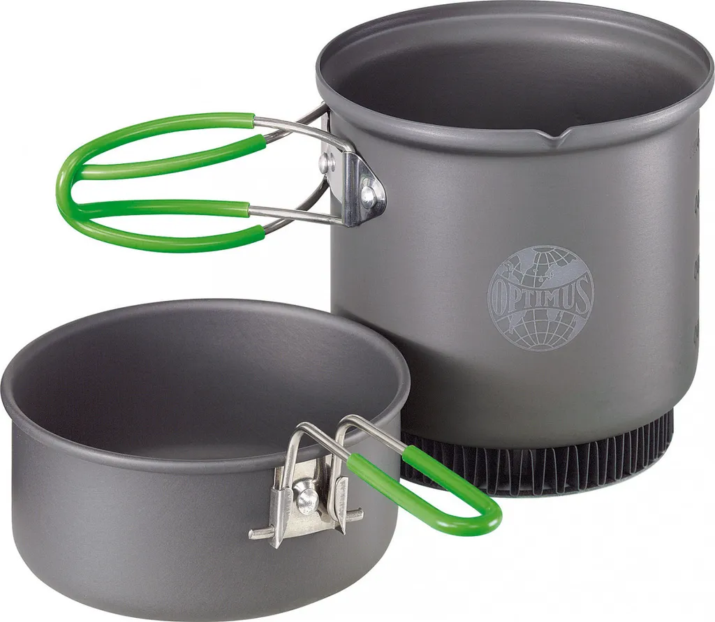 Optimus 8020707 Terra Weekend HE - Kit Cottura Leggero per Escursionisti