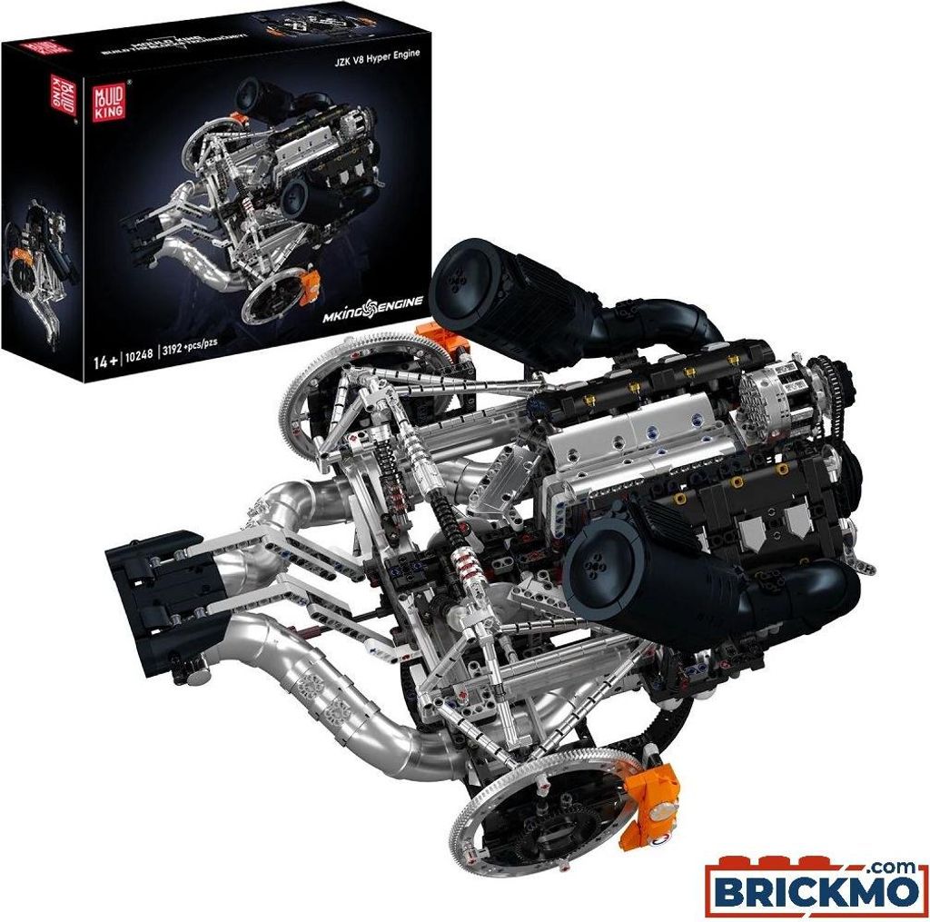 Mould King JZK V8 Hyper Motor 10248
