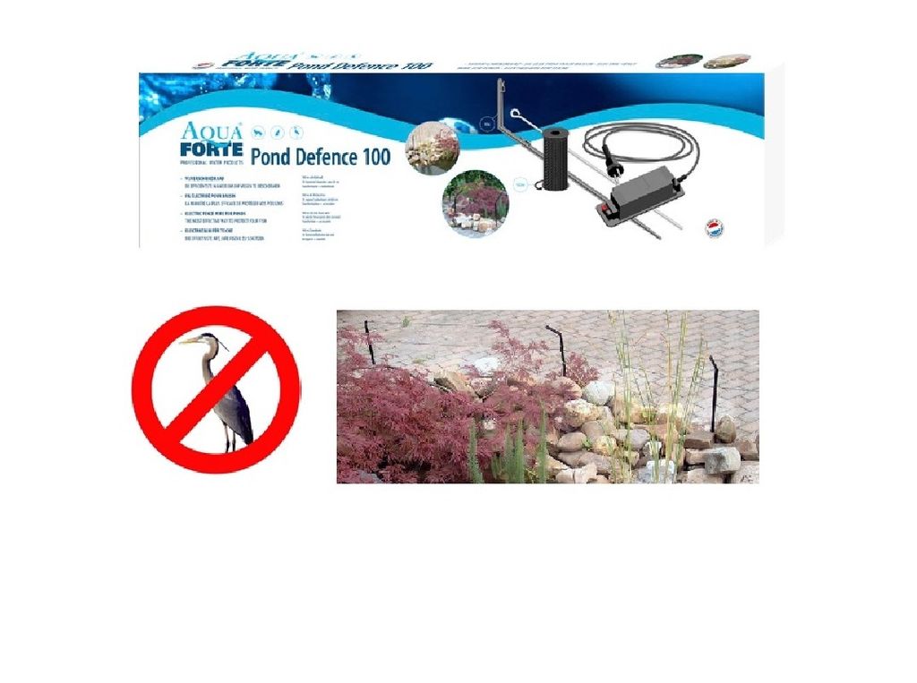 Aquaforte elektrischer Reiher und Katzenabwehrzaun Produktbild 