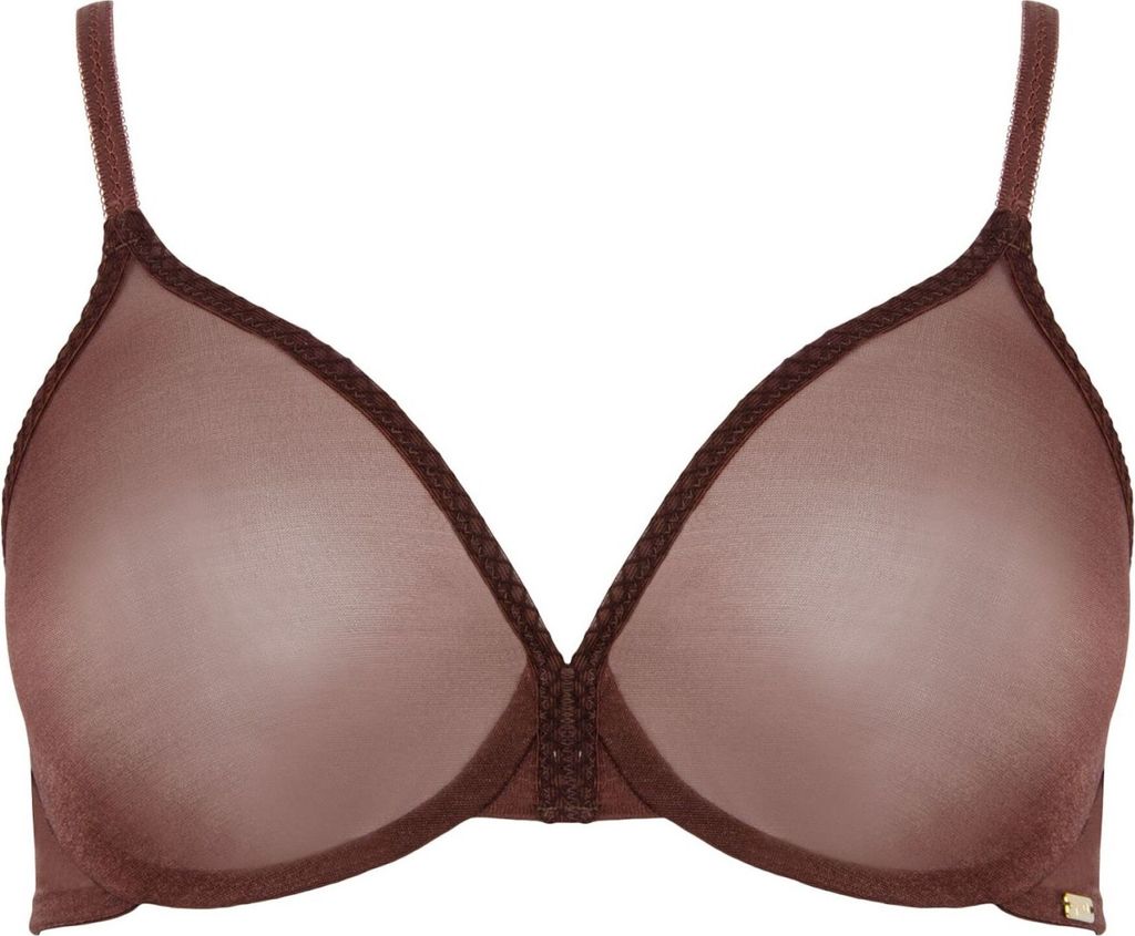 Gossard Glossies – tvarovaná podprsenka, tmavě hnědá, Obrázek produktu 