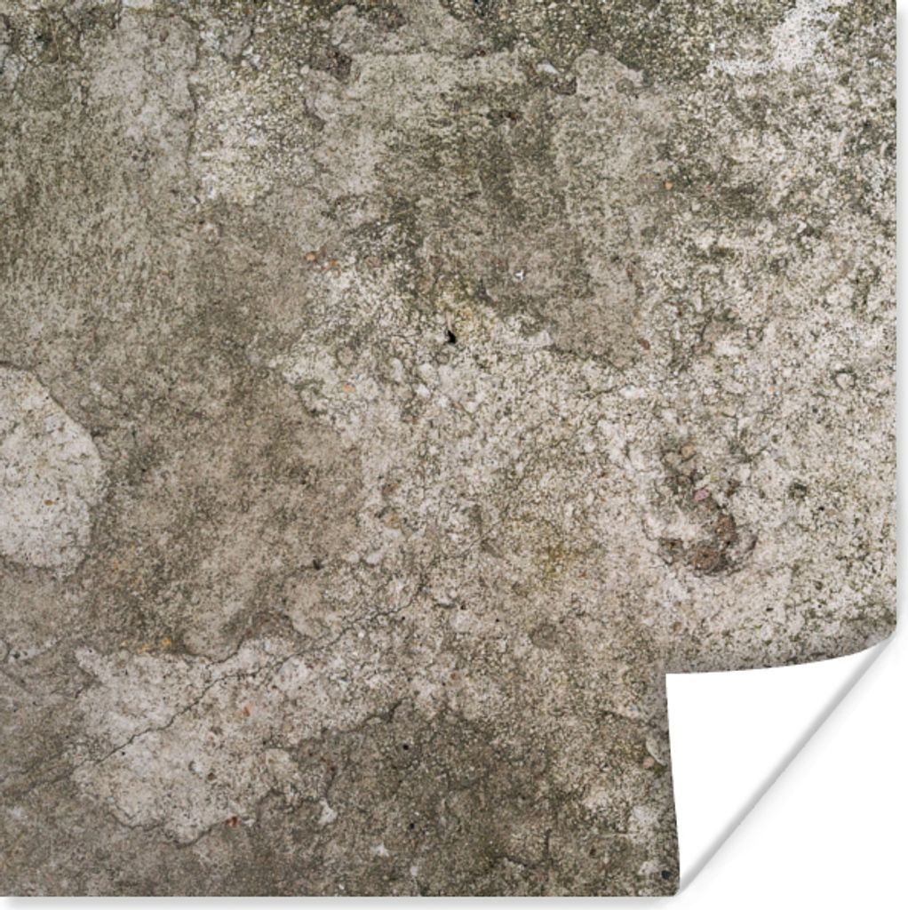 MuchoWow® Poster Rost - Stein - Schiefer - Beton 75x75 cm - Produktbild 