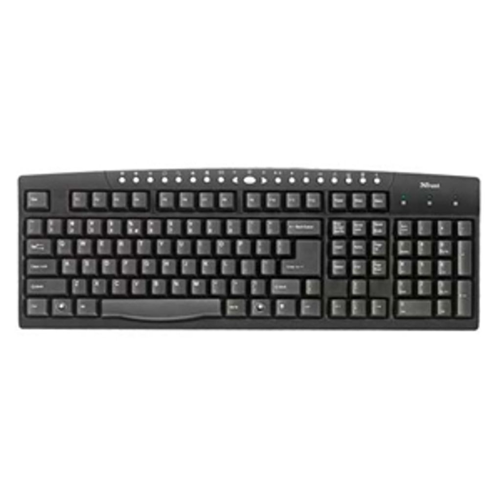 Trust 16087 Camiva Multimedia Tastatur QWERTY
