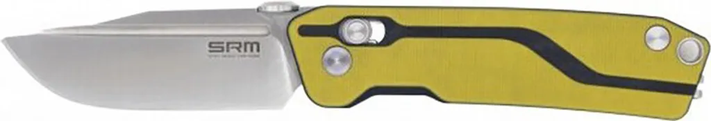 SRM 7228 Giallo: Il Coltello Pieghevole per Outdoor e Survival