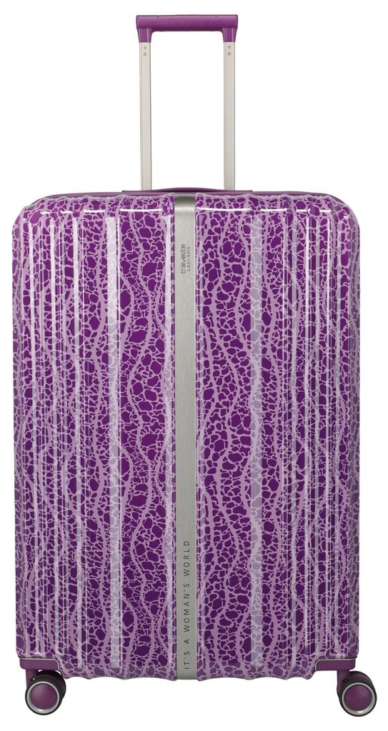 Travelite LASCANA Edition - 4-Rollen-Trolley 76 cm (plum) Produktbild 