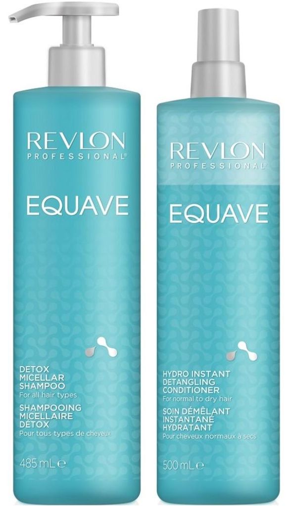 Revlon Equave Detox Micellar Shampoo 485 ml + Hydro Instant Produktbild 