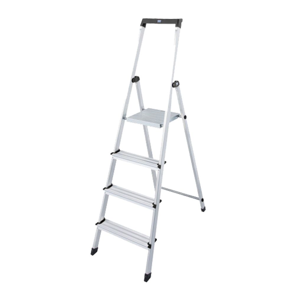 KRAUSE Stehleiter MONTO Solidy alu 4 Stufen, H: 160,0 cm Produktbild 