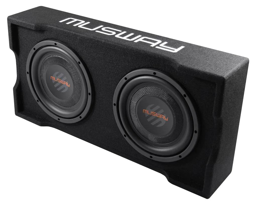 Subwoofer de Voiture Plat 25 cm MUSWAY MF 210Q2 - Graves Profonds