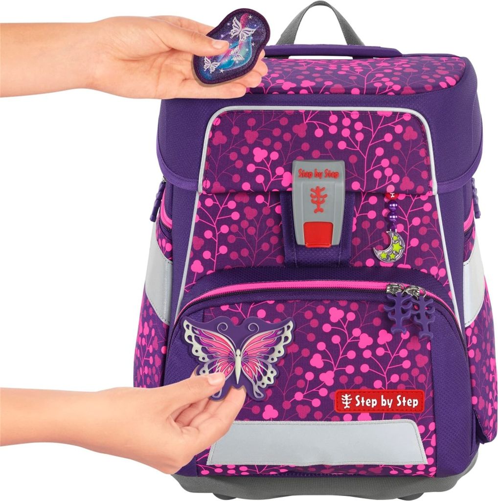 Step by Step Ranzen-Set SPACE Shine "Butterfly Night", Produktbild 6