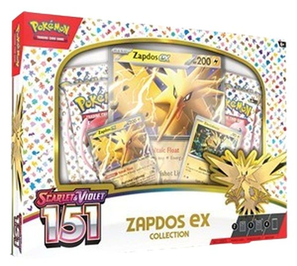 Pokemon 151 Zapdos ex Collection Zdjęcie produktu 