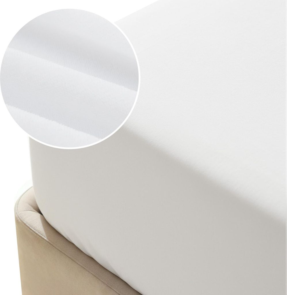 Kuscheliges Mikrofaser-Polarflanell-Bettlaken Teddybär Fluffy 140X200 Weiss