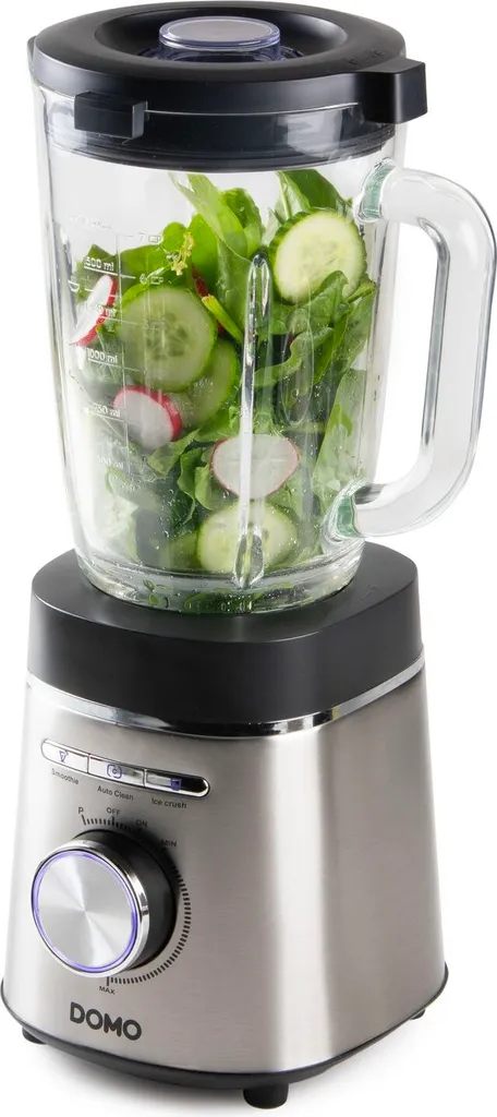 Blender blender chauffant DOMO DO740BL 1400W récipient verre 1.5L
