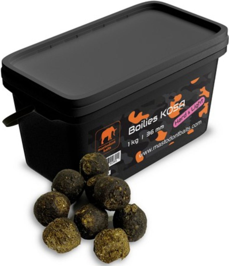 Mastodont Baits boilies KOSA Hard&Light Edition 36mm 1kg