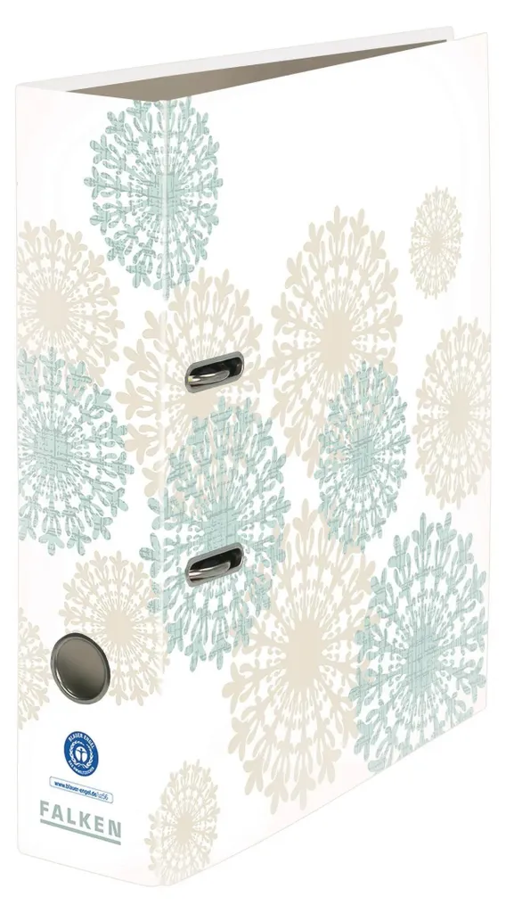 Organisation Bureau Lot 10 Classeurs Falken PureGreen Motifs Divers