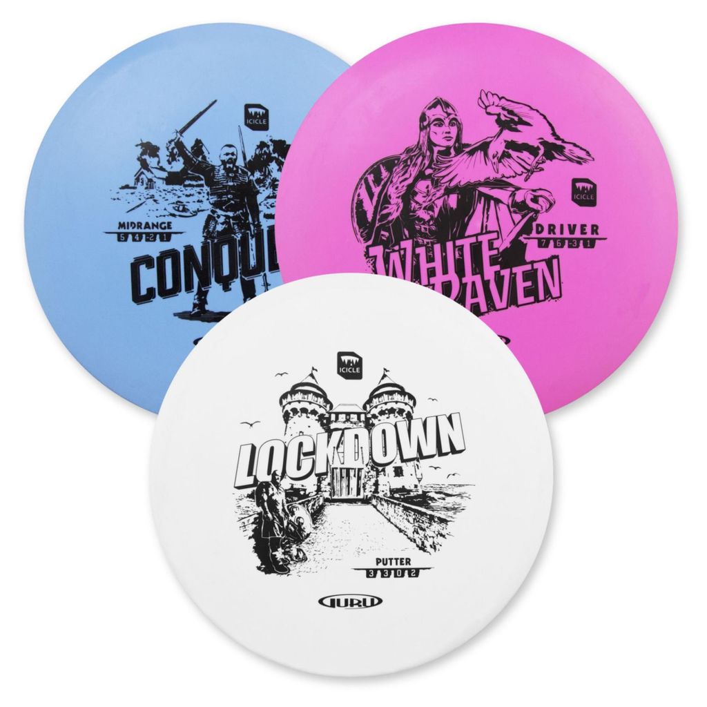 Schildkröt Funsports Schildkröt Guru Disc Golf Starter Set 3-teilig