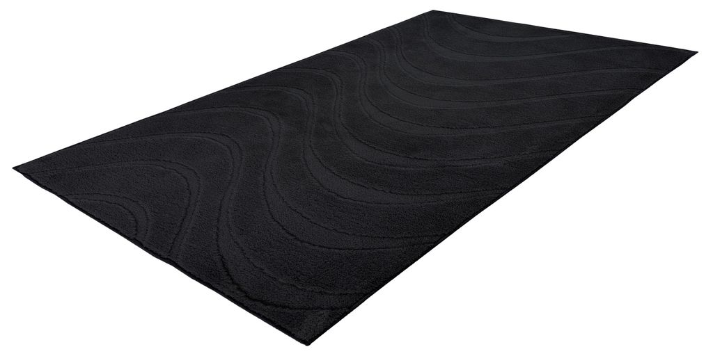Badematte Ocean Touch 425 Schwarz 50x90 cm – Weich & Produktbild 