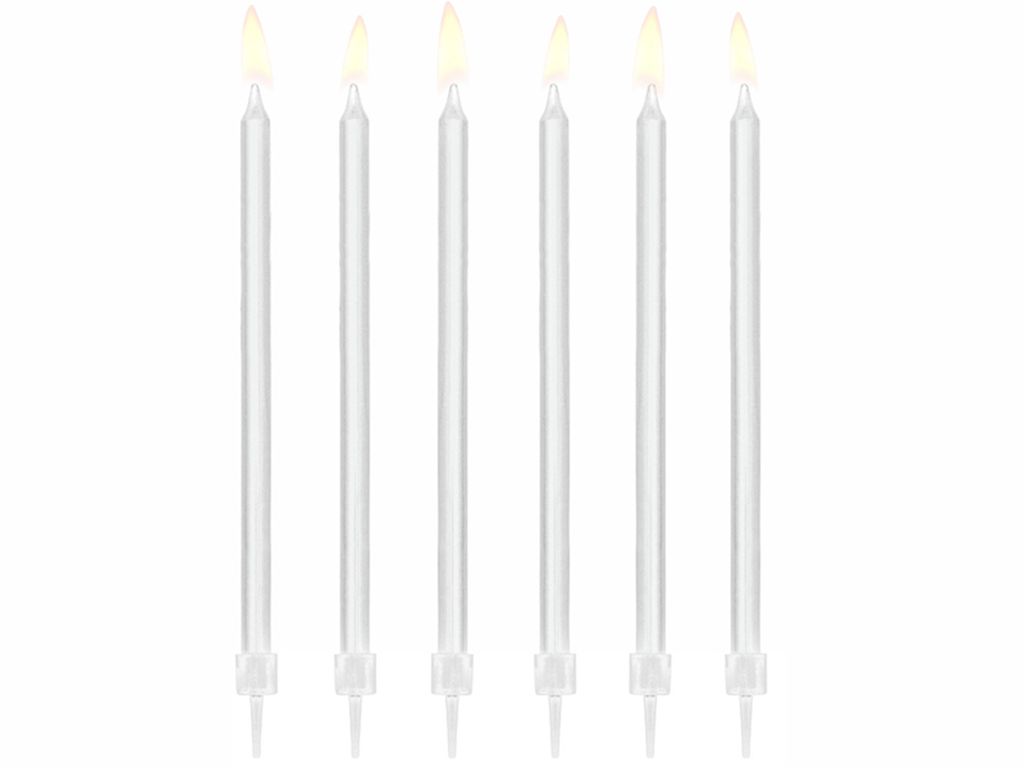 viečka na narodeniny obyčajné biele 14cm A12 05881 Obrázok produktu 