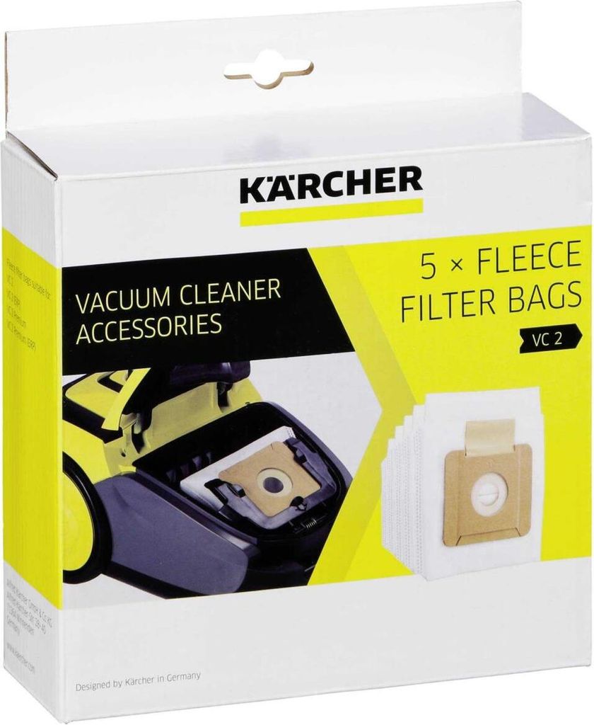 Kärcher Vliesfilterbeutelset VC 2 Produktbild 