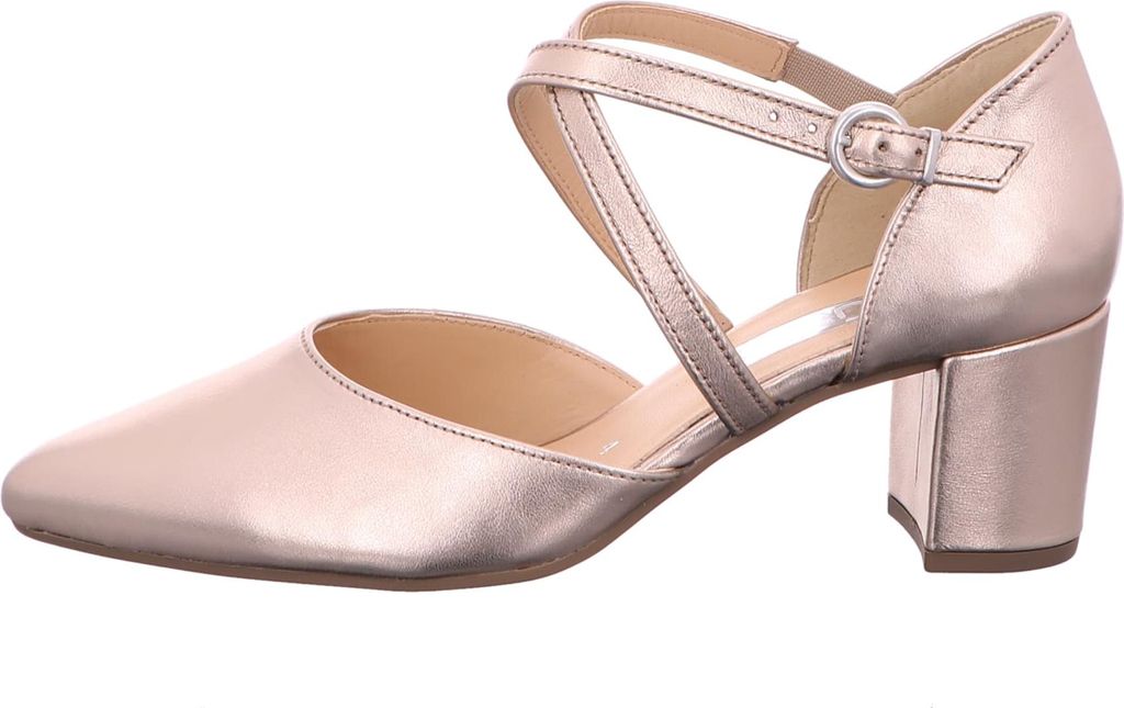 Gabor Riemchenpumps Damen 31393633333937 Gold 39 EU