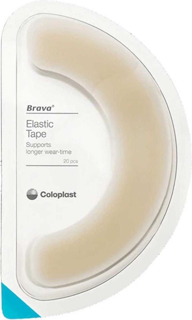 Brava elastischer Fixierstreifen gebogen XL 20 St Produktbild 