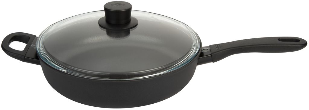 BALLARINI 75002-914-0, Rund, Schwenkpfanne, Schwarz, Produktbild 